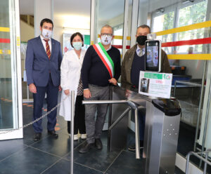 Inaugurazione nuovo accesso con riconoscimento facciale alla Casa della Salute di Castel San Pietro Terme