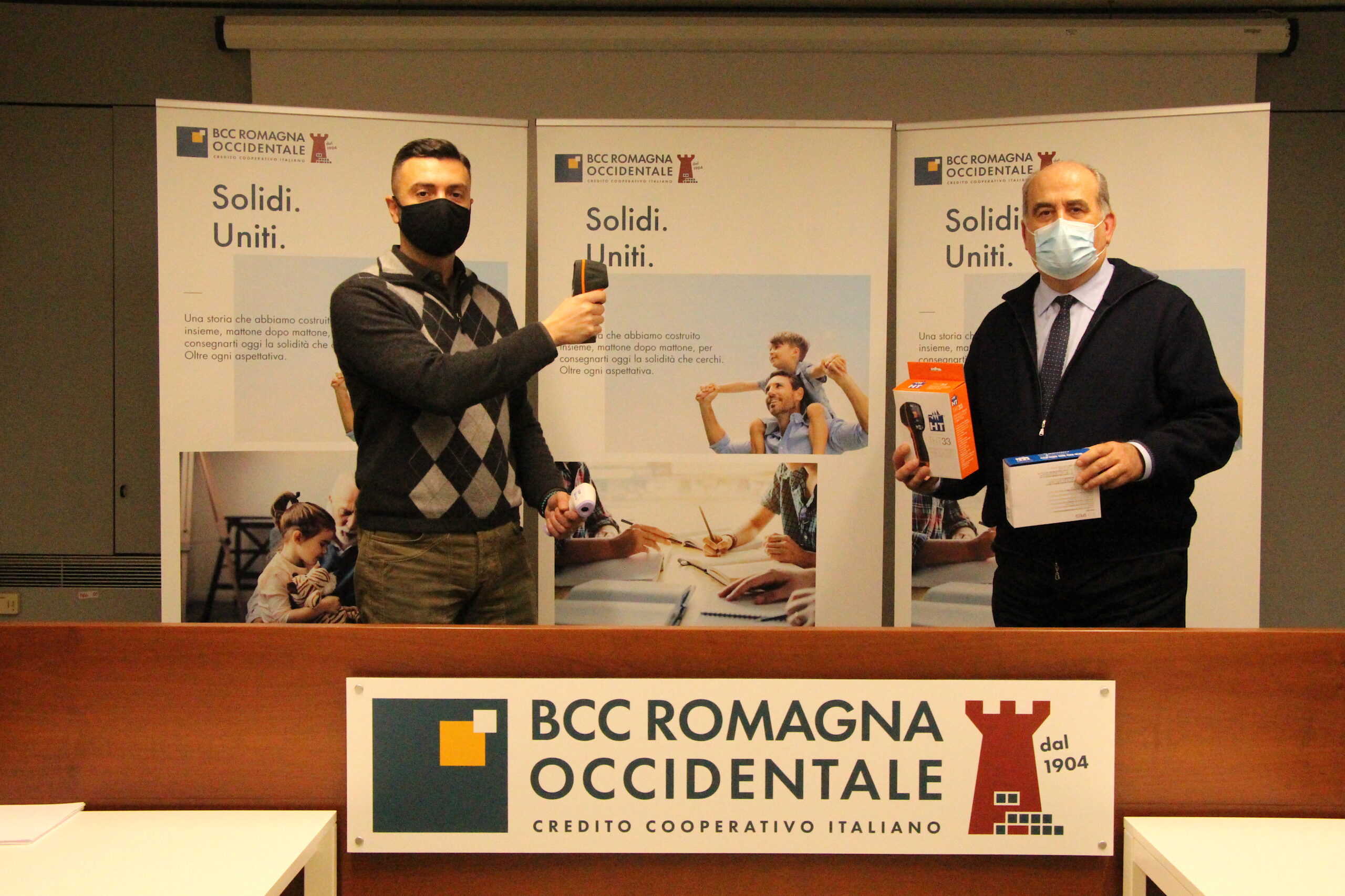 Termoscanner alle scuole dalla BCC della Romagna Occidentale