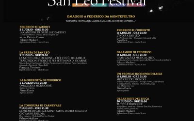 Festival di San Leo, gli spettacoli estivi in onore di Federico da Montefeltro