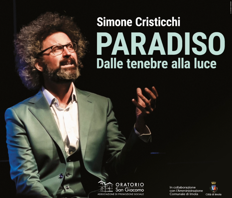 Simone Cristicchi all’Osservanza di Imola con il suo Paradiso