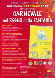 Carnevale Castel San Pietro Terme locandina e programma