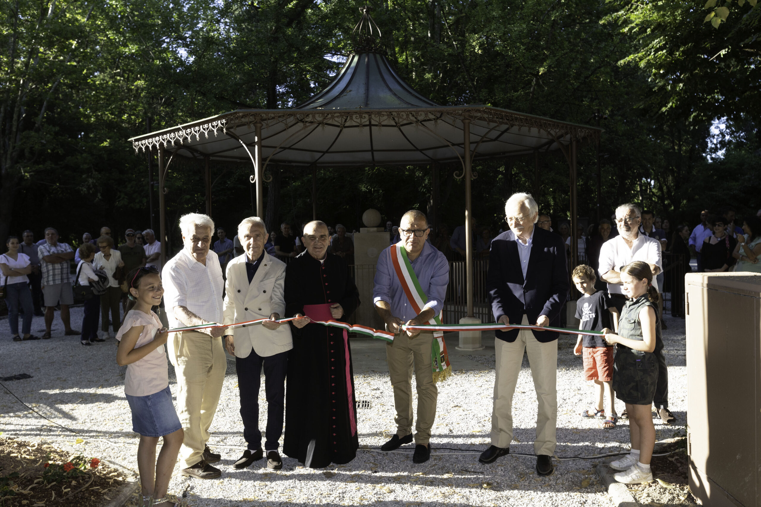 Inaugurata l’Edicola delle Acque alle Terme di Castel San Pietro
