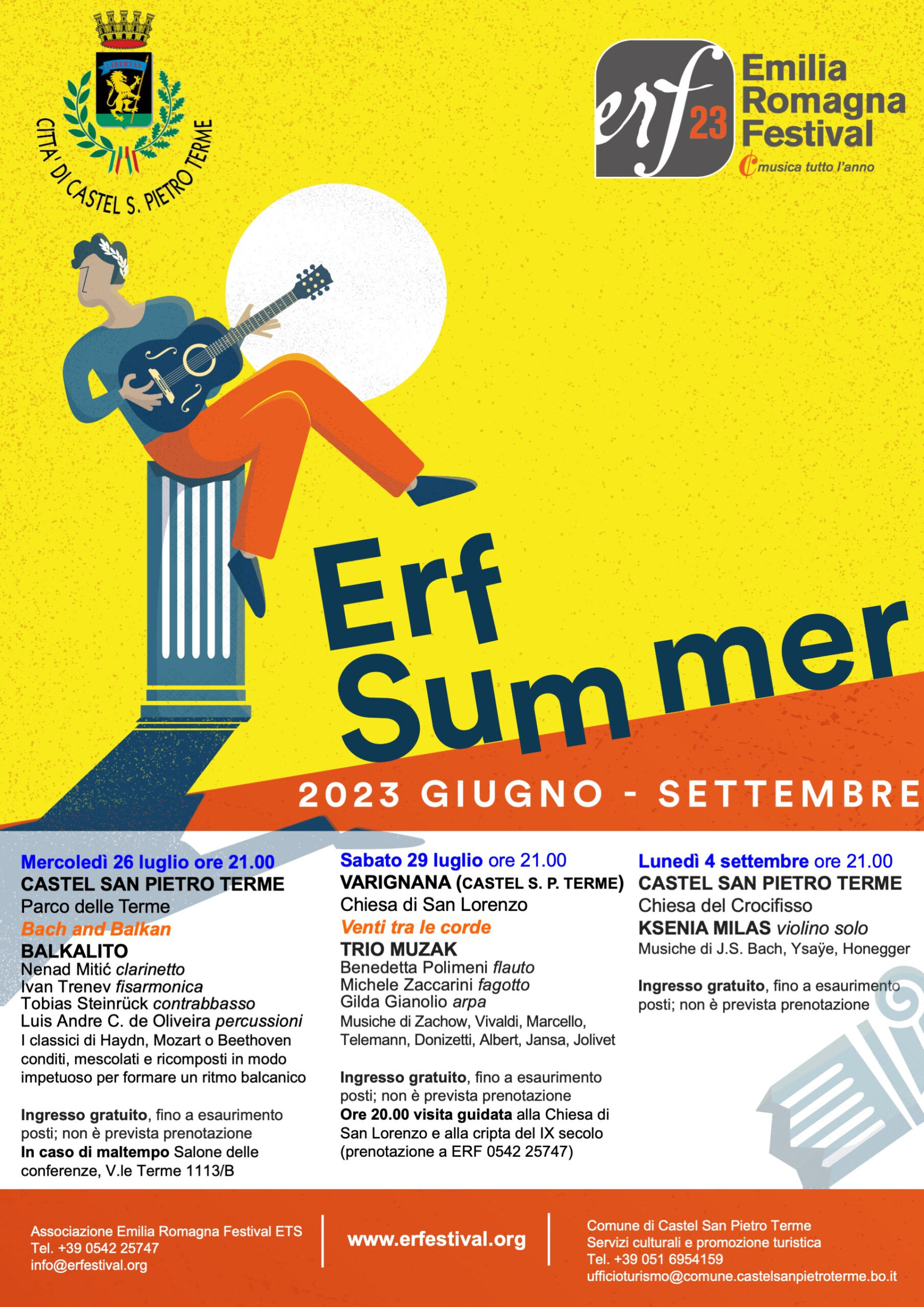 I concerti estivi “Con la Romagna nel cuore”